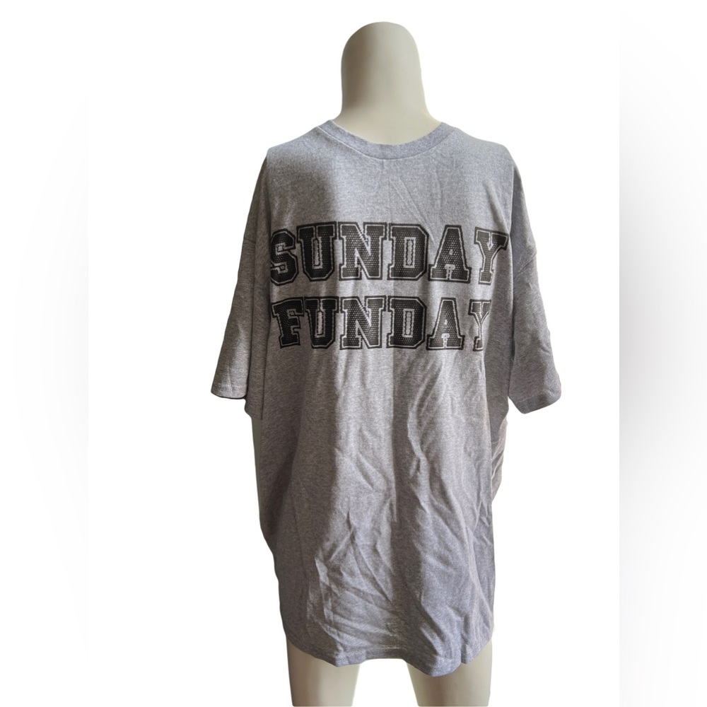 Graphic Tee Sunday Funday Delta Pro Weight T-shirt Adult Size L